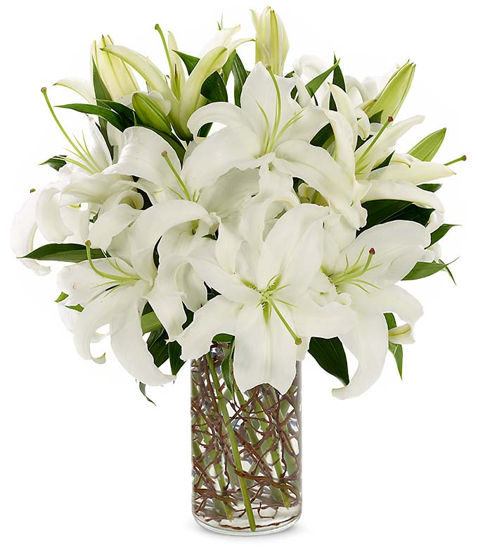 White Lily Bouquet