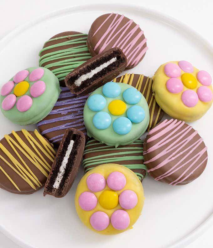 Fresh Flowers Belgian Chocolate Covered OREO Cookies