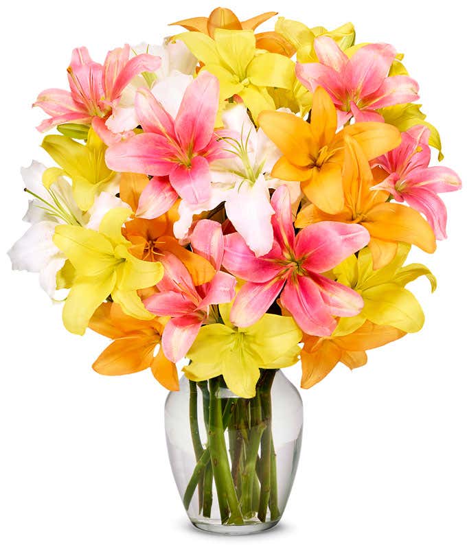 Stunning Lily Bouquet - Premium