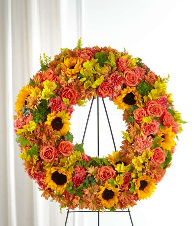 Autumn Cherished Memories Wreath