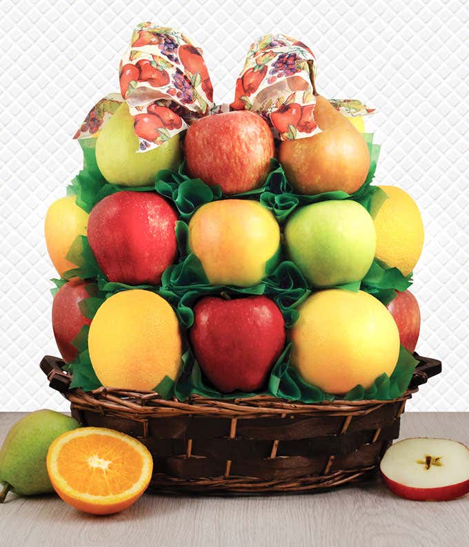 Nature's Galore Gourmet Fruit Gift Basket