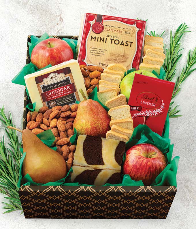 Fruit & Cheese Snack Gift Box 