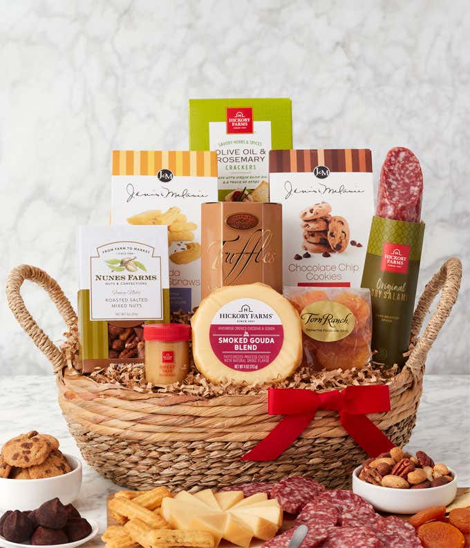 Sweet & Savory Snackin' Gift Basket