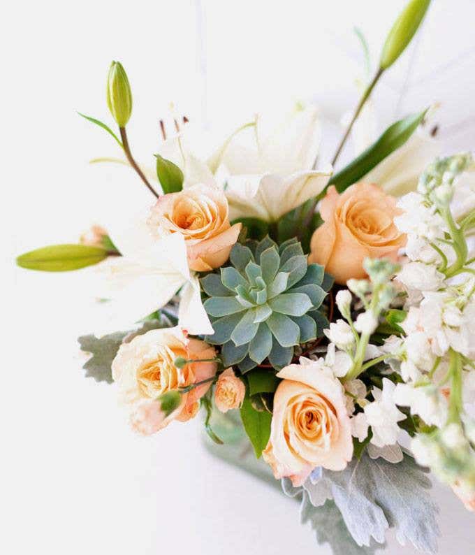 Southern Peach Bouquet