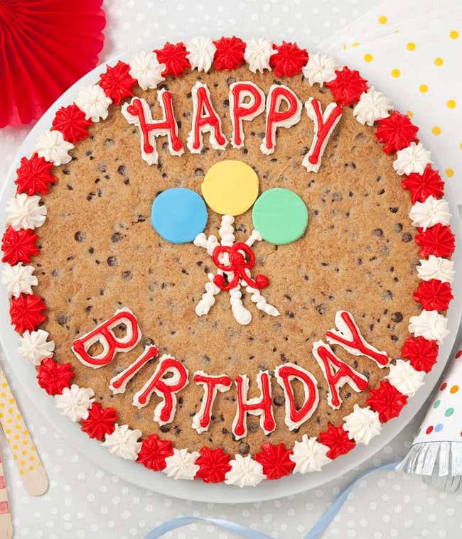 Happy Birthday Cookie Cake