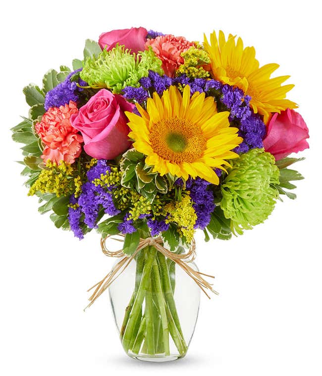 Bright Sunflower Bouquet